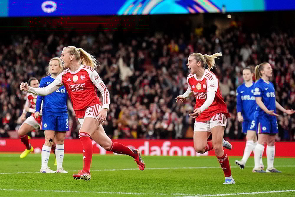 Britain Womens Champions League Soccer: Chelsea vs Arsenal