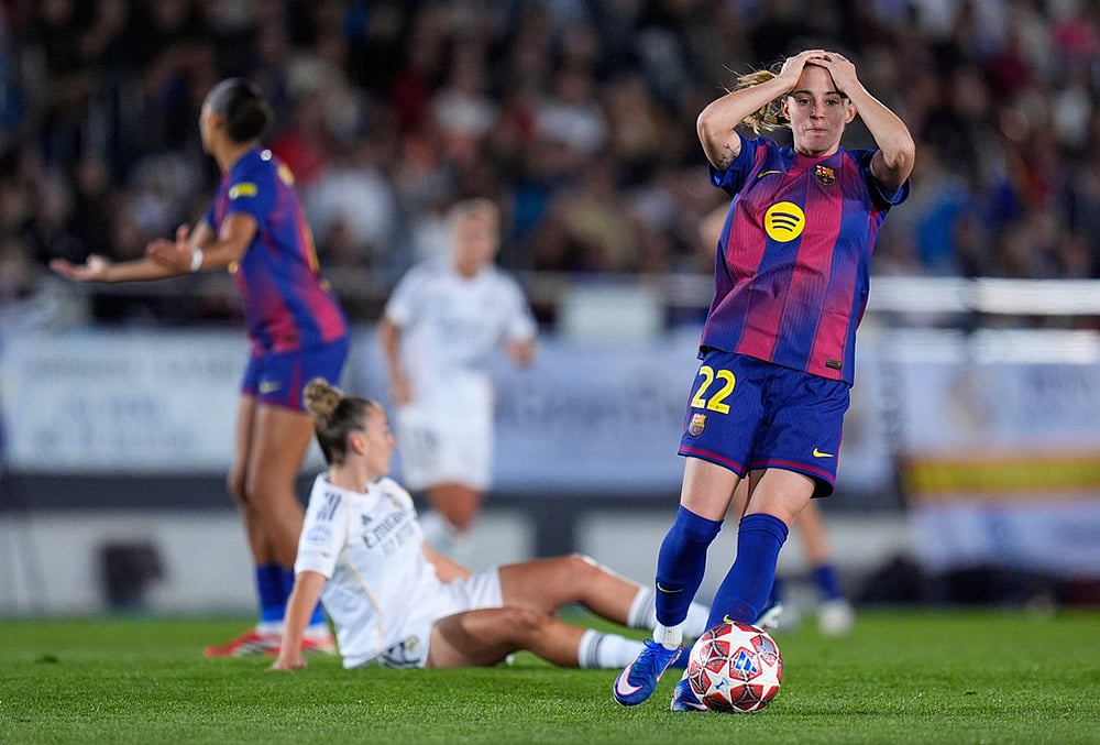 Real Madrid Vs Barcelona Women’s Champions League Quarter-Final-Ona Batlle