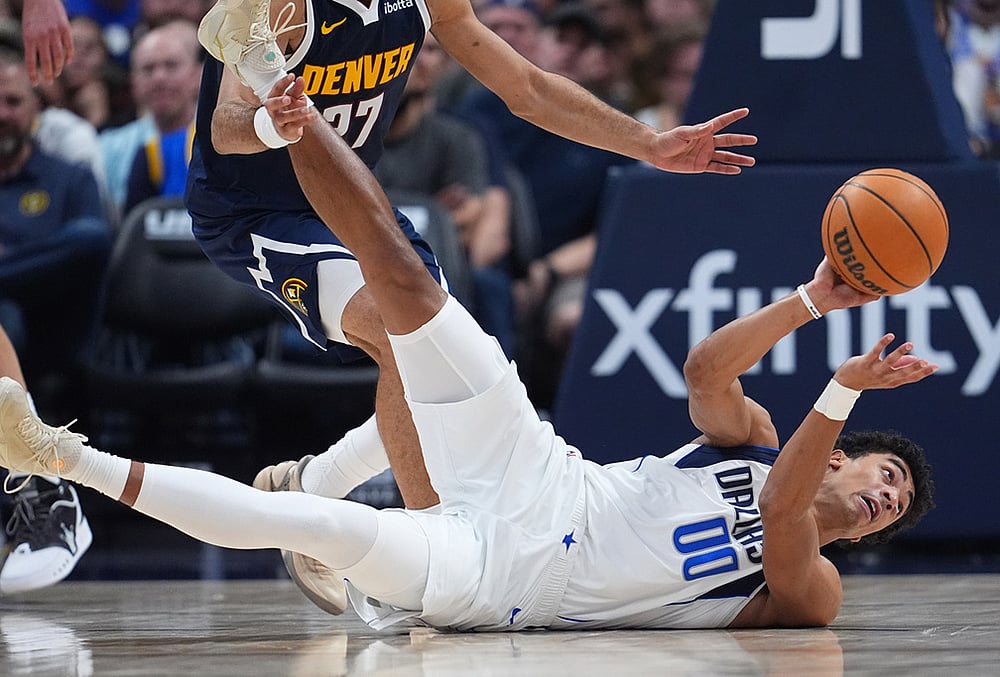 Denver Nuggets Vs Dallas Mavericks NBA basketball-Max Christie