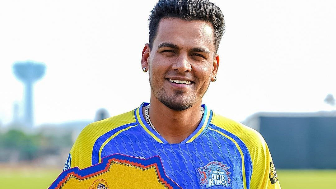 Rahul Chahar in Chennai Super Kings training ahead of IPL 2026.  - ChennaiIPL/X