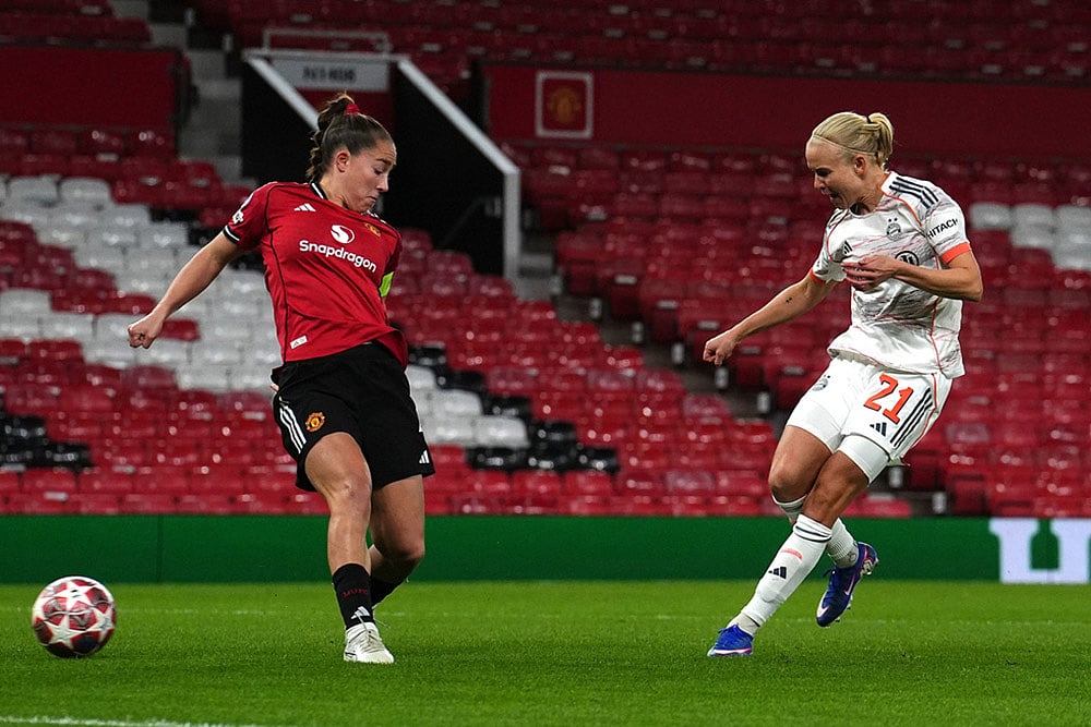 Bayern Munich vs Manchester United Womens Champions League