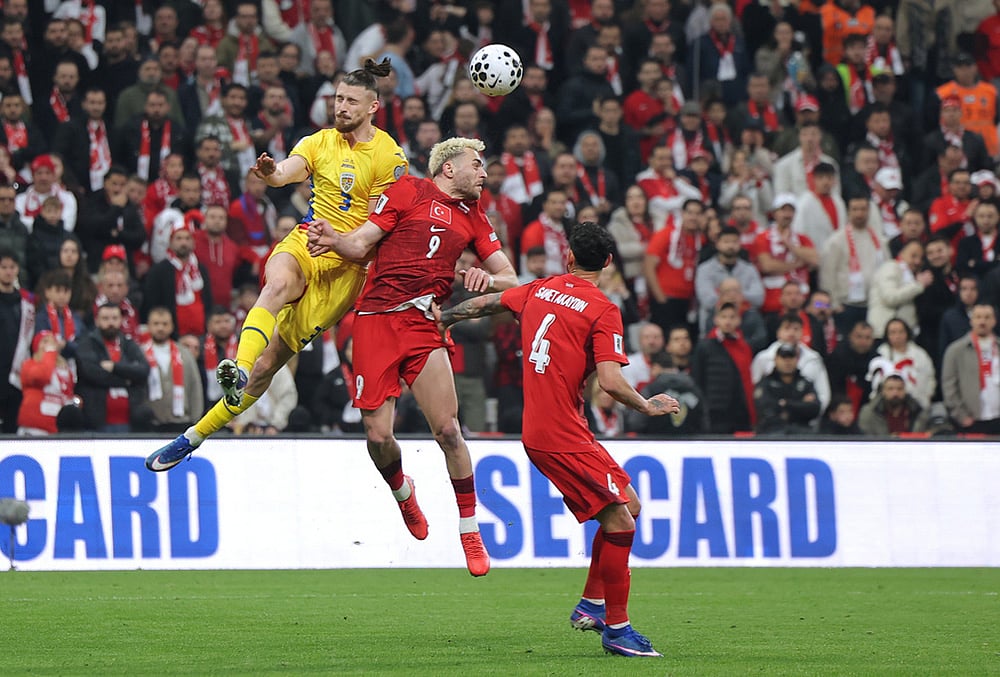 Türkiye vs Romania FIFA World Cup 2026 European Qualifiers playoff semi-final-Radu Dragusin