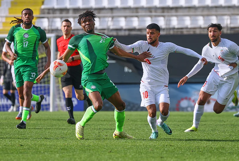 Team Melli and Nigeria Mehdi Ghayedi