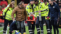 Czechia Vs Ireland, World Cup Play-offs: Sammie Szmodics Stretchered Off Unconscious After Horrific Collision – Video | Photo: AP/Vit Tcherny : Medics carry Ireland's Sammie Szmodics during a World Cup playoff semifinal soccer match between the Czech Republic and Ireland in Prague, Czech Republic, Thursday, March 26, 2026.