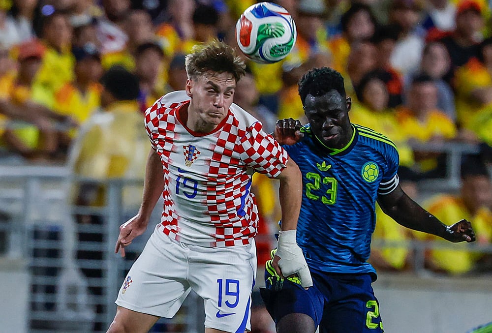 Croatia Vs Colombia International Friendly 2026 soccer match-Toni Fruk