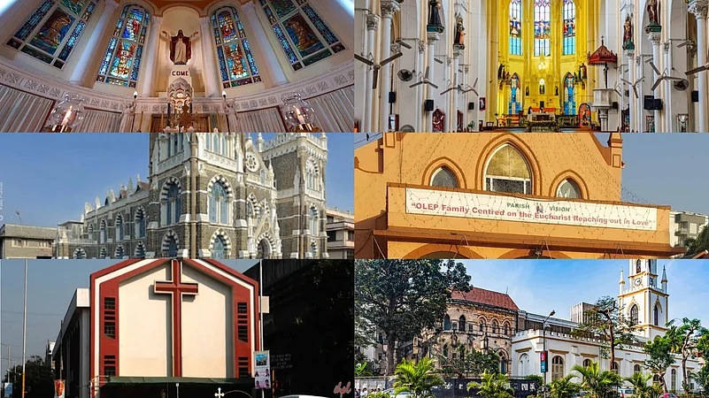 A collage of top churches