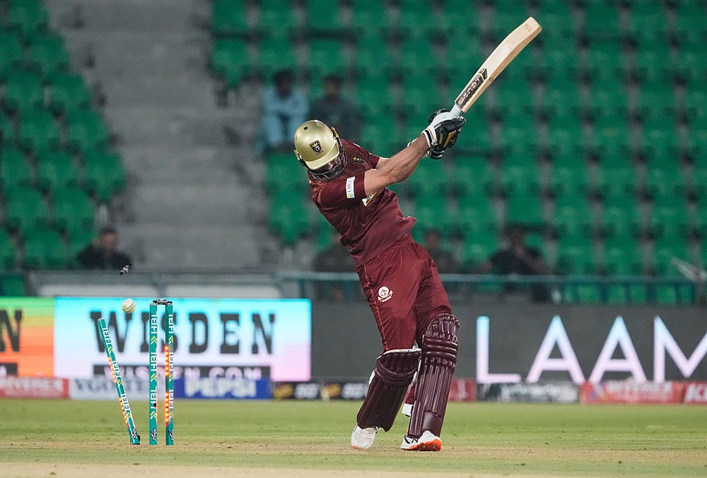 Lahore Qalandars Vs Hyderabad Kingsmen PSL 2026 photos-Hammad Azam