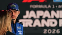 | Photo: AP/Hiro Komae : Red Bull driver Max Verstappen of the Netherlands waits for his turn to make himself available for questions from media members in Suzuka, central Japan, Thursday, March 26, 2026, ahead of Sunday's Japanese Formula One Grand Prix race. 