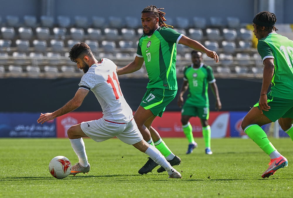 Iran vs Nigeria International friendly Soccer-Ali Gholizadeh