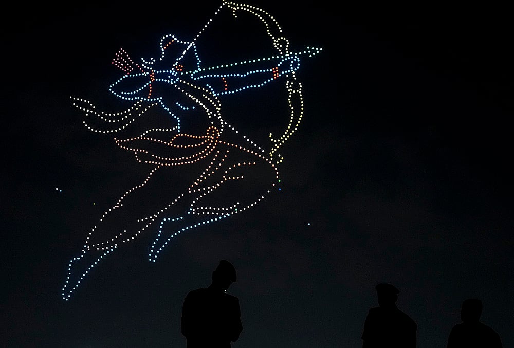 Drone show in Mumbai