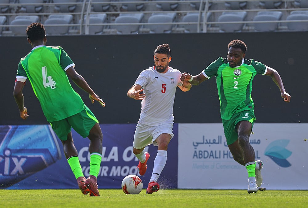 Iran vs Nigeria International friendly Soccer-Milad Mohammadi