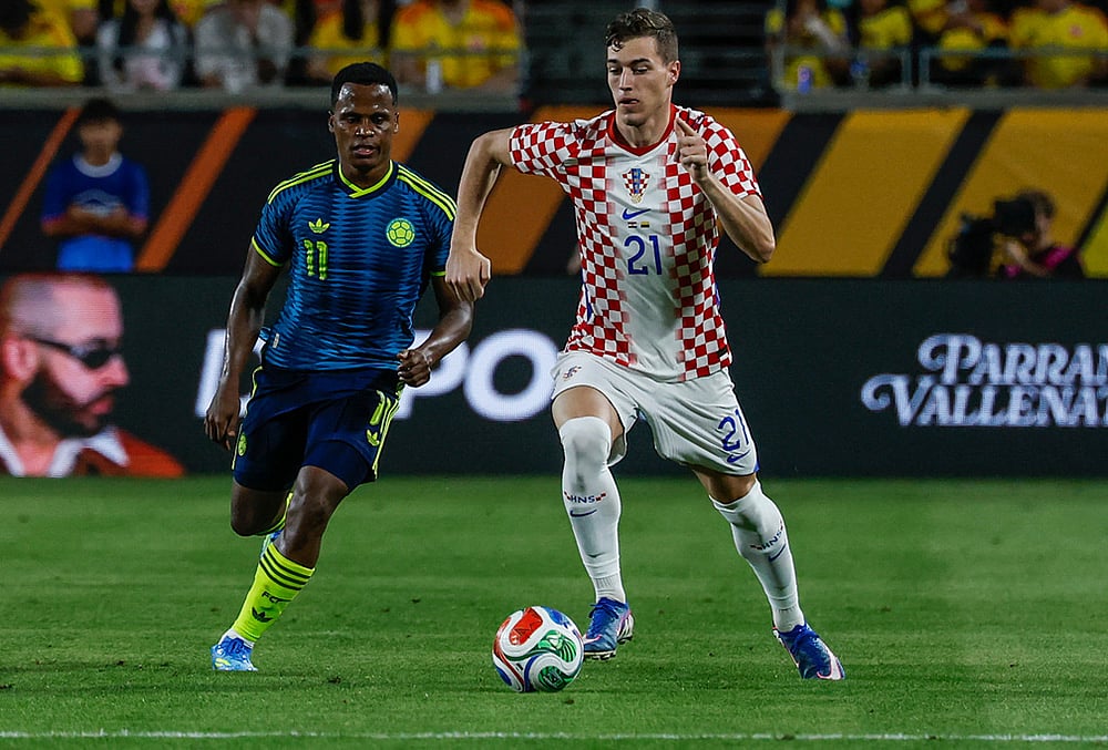 Croatia Vs Colombia International Friendly 2026 soccer match-Ivan Perisic
