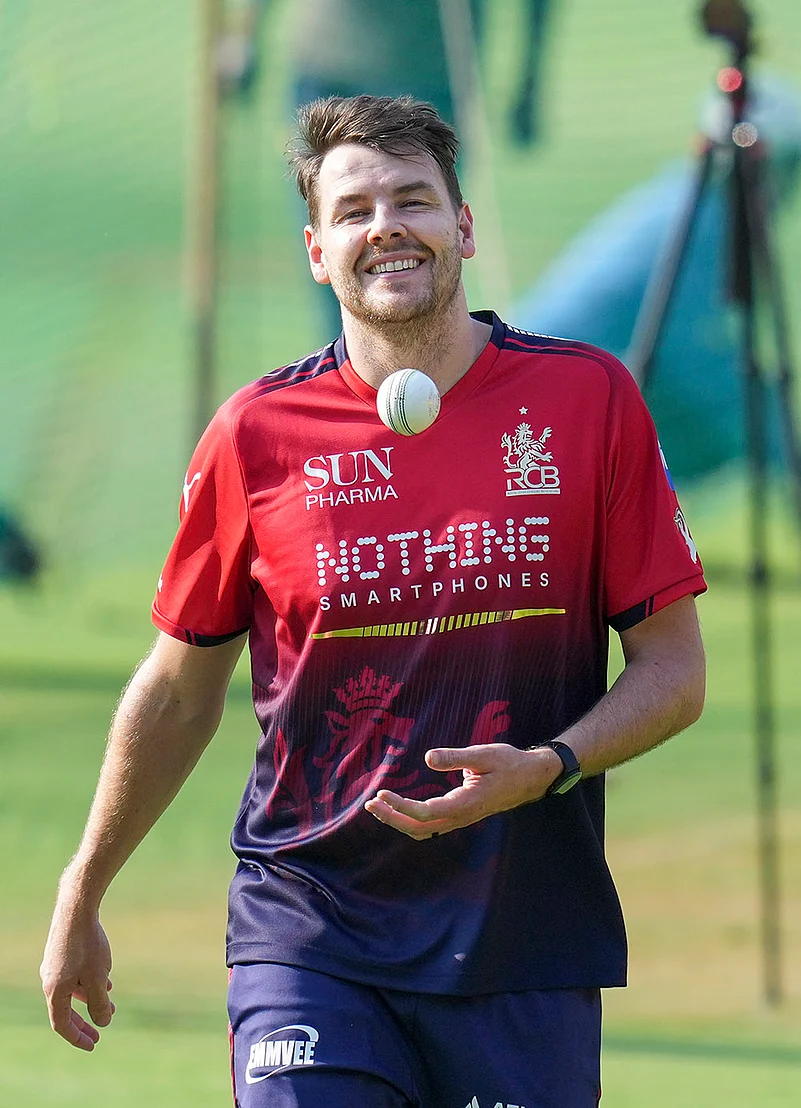 IPL 2026 RCB Practice Session photos-Jacob Duffy