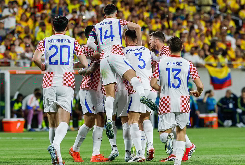 Croatia Vs Colombia International Friendly 2026 soccer match-Croatia players