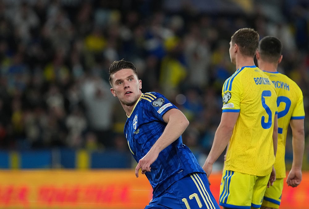 Ukraine Vs Sweden FIFA World Cup 2026 qualifiers match-Viktor Gyokeres
