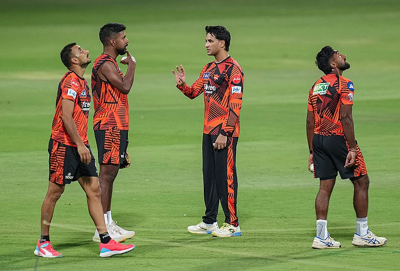 IPL 2026 SRH Practice Session-Abhishek Sharma,Harshal Patel