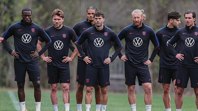The USA players in training ahead of the international friendly match against Belgium on March 28, 2026. - | Photo: X/USMNT