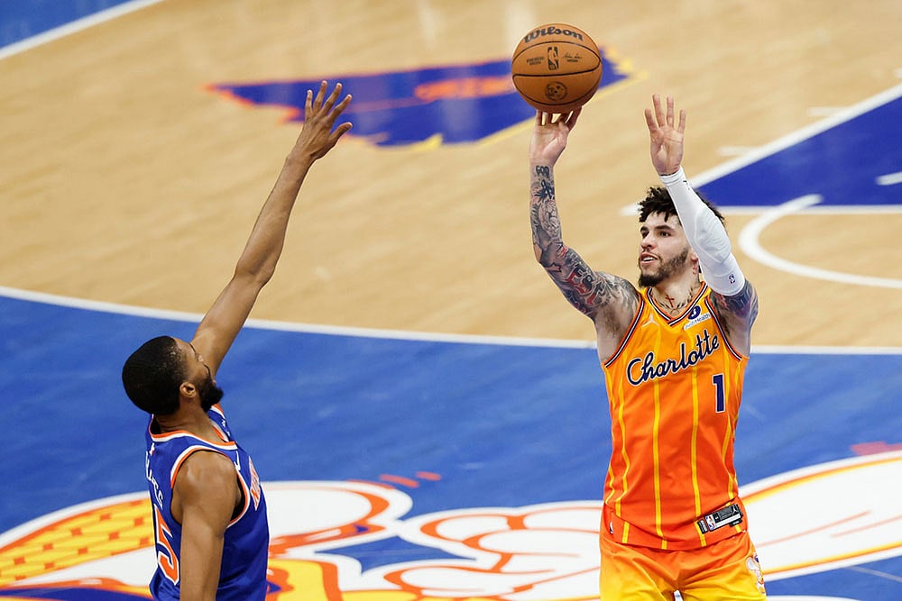 Basketball: New York Knicks vs Charlotte Hornets