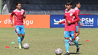 | Photo: AIFF : The India players in training ahead of their SAFF U20 Championship match against Bangladesh on March 28, 2026.