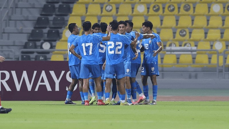 File photo of the India U23 national team.  - Photo: AIFF