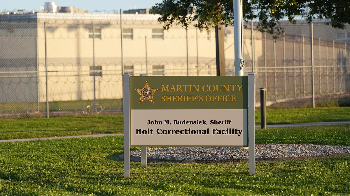 The Martin County Sheriff's Office welcome sign is displayed outside Friday, March 27, 2026  - | Photo: AP/Jim Rassol