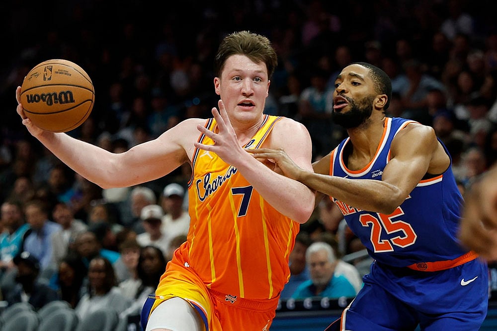 NBA: New York Knicks vs Charlotte Hornets