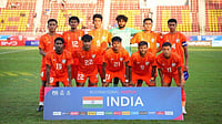 India 3-0 Bhutan Live Score, U23 Tri-Nation Championship 2026: Tomba Triples Blue Colts' Lead Photo: AIFF : File photo of the India U-23 men's football team.
