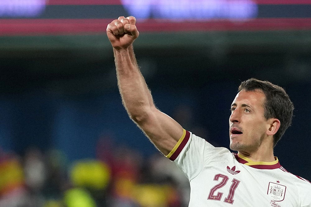 Friendly Soccer Match: Spain vs Serbia