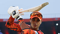 Sunrisers Hyderabad Vs Lucknow Super Giants Toss Update, IPL 2026: SRH To Bat First - Check Playing XIs IPL/X : Abhishek Sharma in RCB warm upahead of IPL 2026 clash against SRH at the M Chinnaswamy Stadium in Bengaluru.