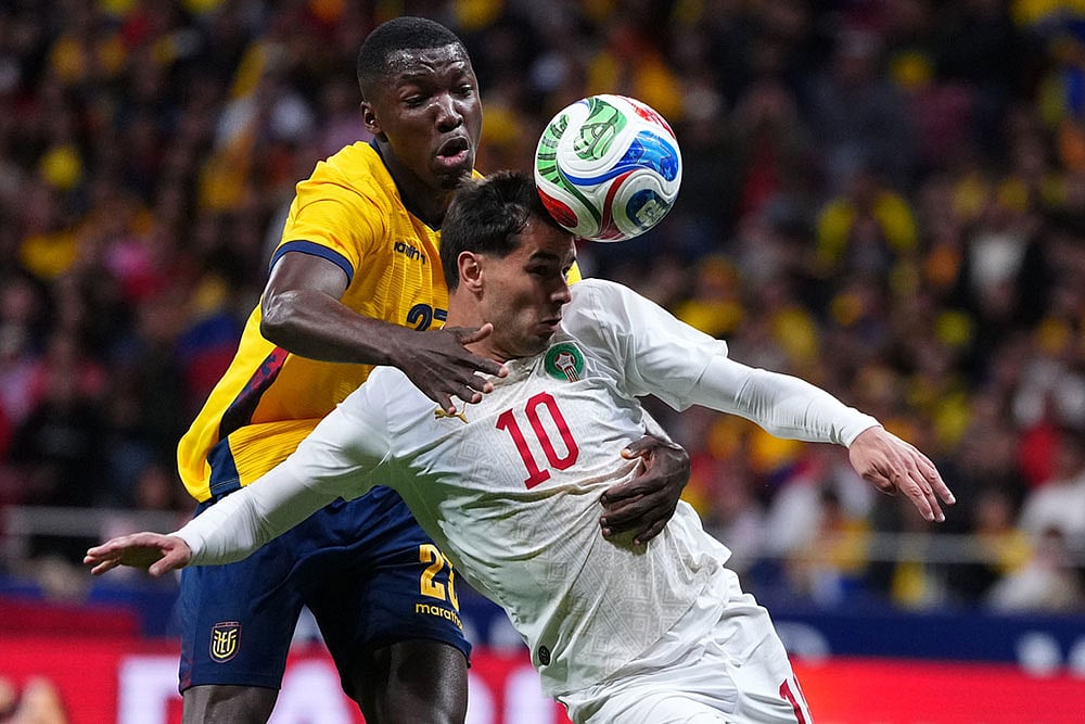 Friendly Soccer Match: Ecuador vs Morocco