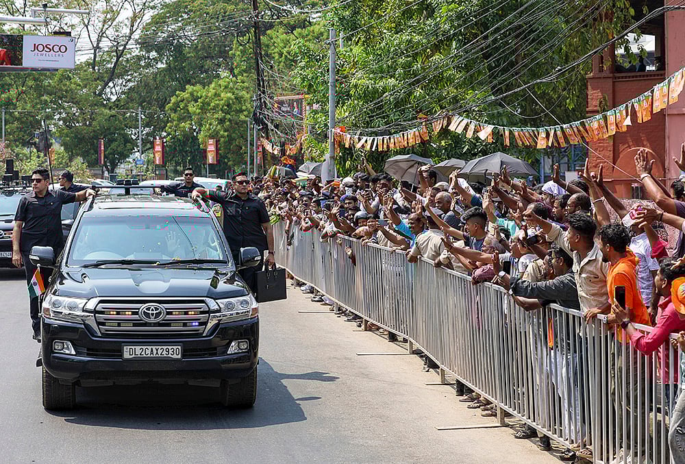 Kerala polls: PM Modi campaigns in Palakkad