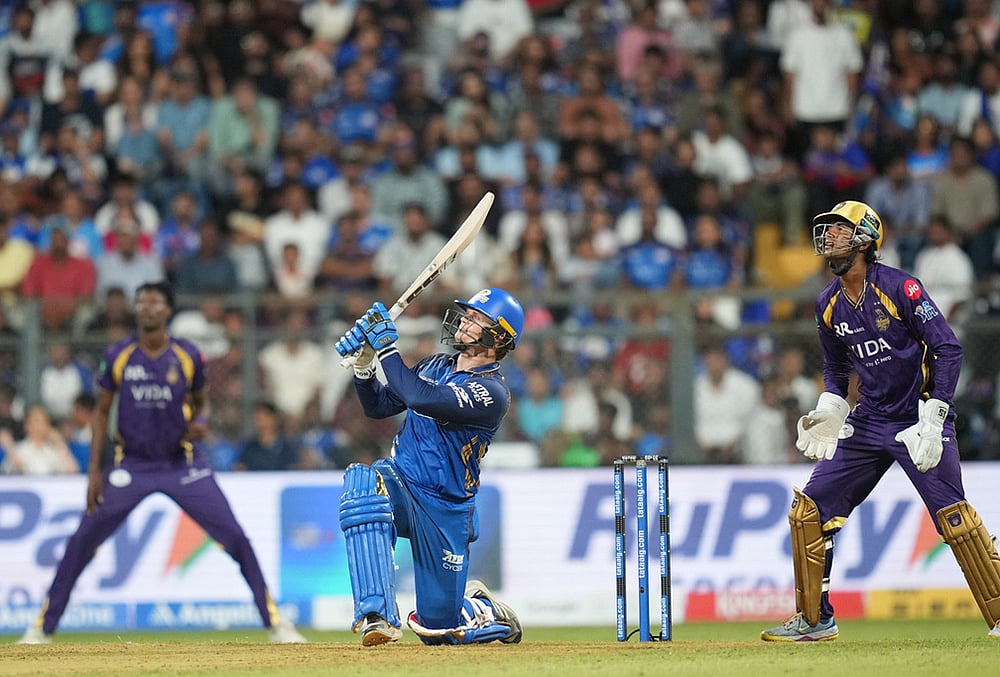 Mumbai Indians vs Kolkata Knight Riders Match 2 photo gallery-Ryan Rickelton