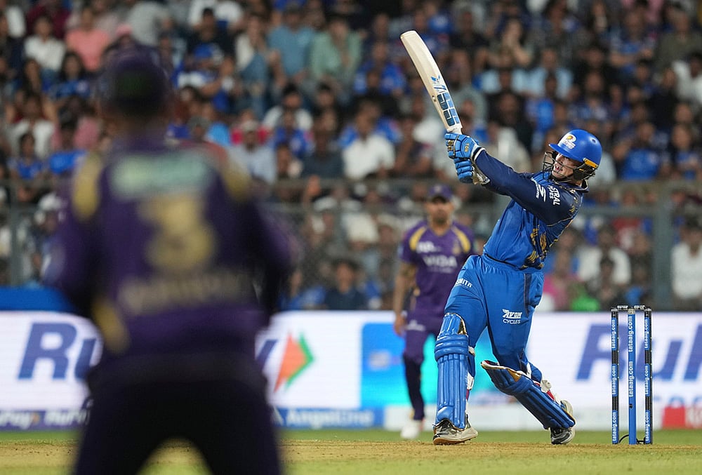 Mumbai Indians vs Kolkata Knight Riders Match 2 photo gallery-Ryan Rickelton