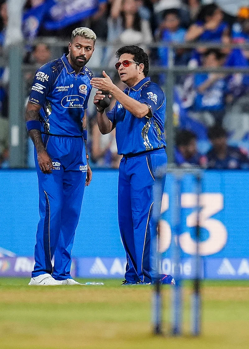 Mumbai Indians vs Kolkata Knight Riders Match 2 photo gallery-Sachin Tendulkar