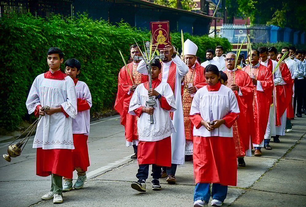 Palm Sunday in Prayagraj