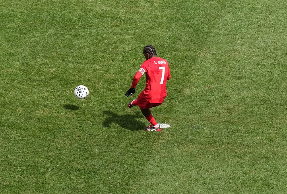 Canada vs Iceland FIFA International Friendly soccer- Jonathan David