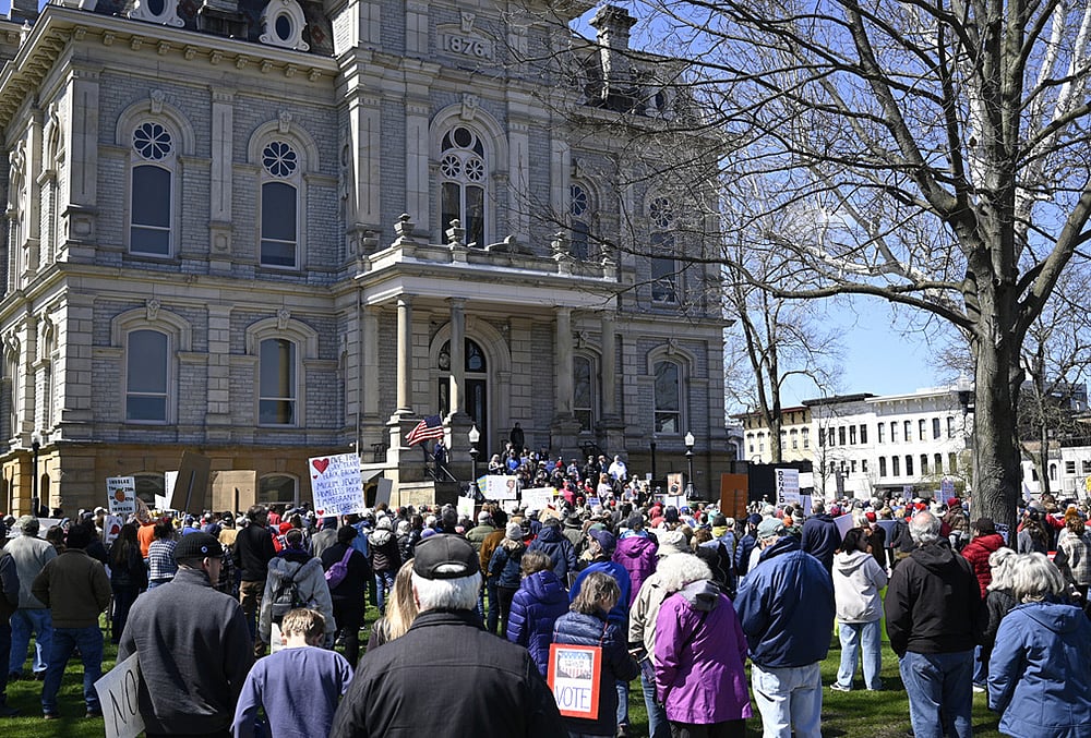 No Kings Protests in US-Ohio