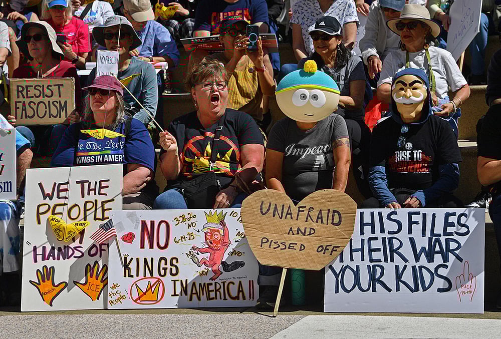 No Kings Protests in US-California