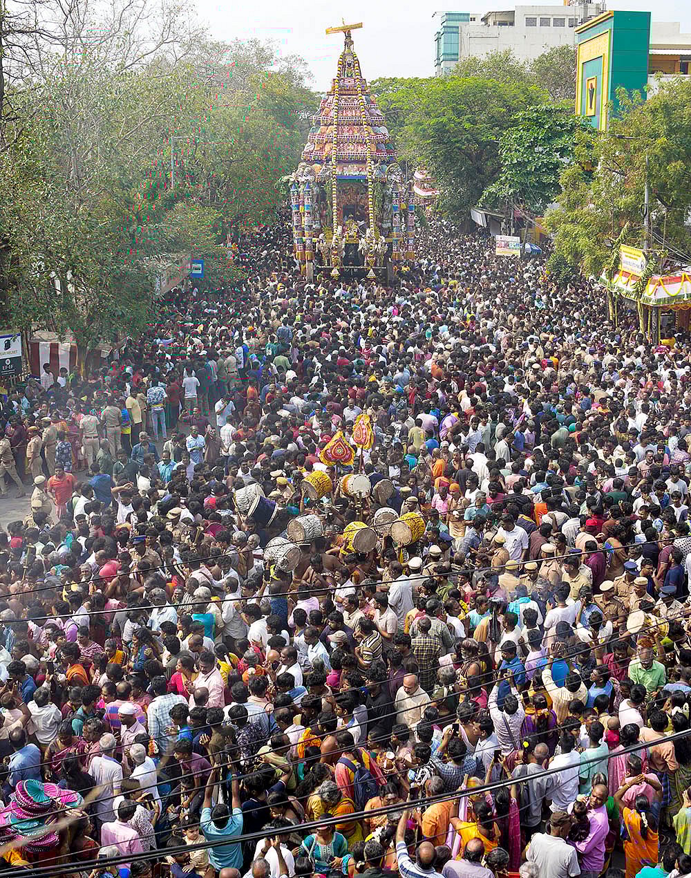 Annual car festival in Chennai