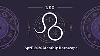 Leo Monthly Horoscope for April 2026