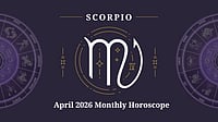 Scorpio April 2026 Horoscope: Strategic Moves In Career, Financial Control And Deep Emotional Bonds Scorpio Monthly Horoscope for April 2026