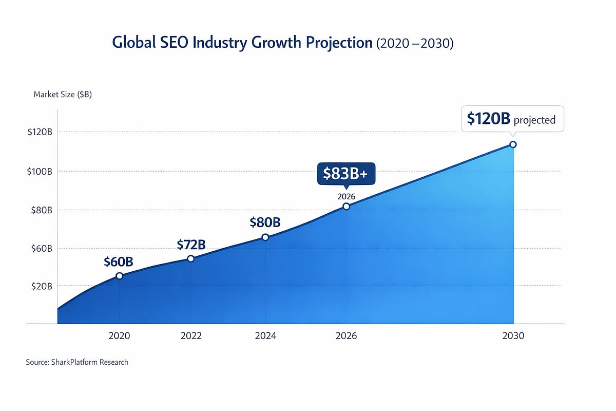 Global SEO Industry Growth Projection