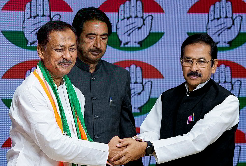 Leaders join Congress in Delhi
