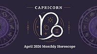 Capricorn April 2026 Horoscope: Professional Success, Financial Discipline And Strong Relationship Foundations Capricorn Monthly Horoscope for April 2026