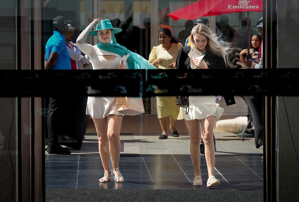 Glamour at the Dubai World Cup horse race but thinner crowds due to Iran war-Racegoers 