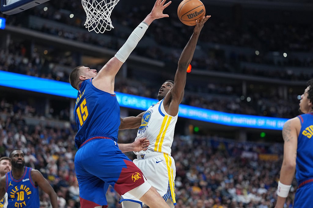 Denver Nuggets Vs Golden State Warriors NBA basketball-Nate Williams