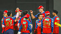 PBKS Vs GT: Who Won The POTM Award Yesterday In Indian Premier League 2026 Match 4? IPL/X : Punjab Kings' Vijaykumar Vyshak celebrates with teammates after a wicket of Gujarat Titans' during the Indian Premier League cricket match between Gujarat Titans and Punjab Kings in New Chandigarh, India, Tuesday, March 31, 2026.
