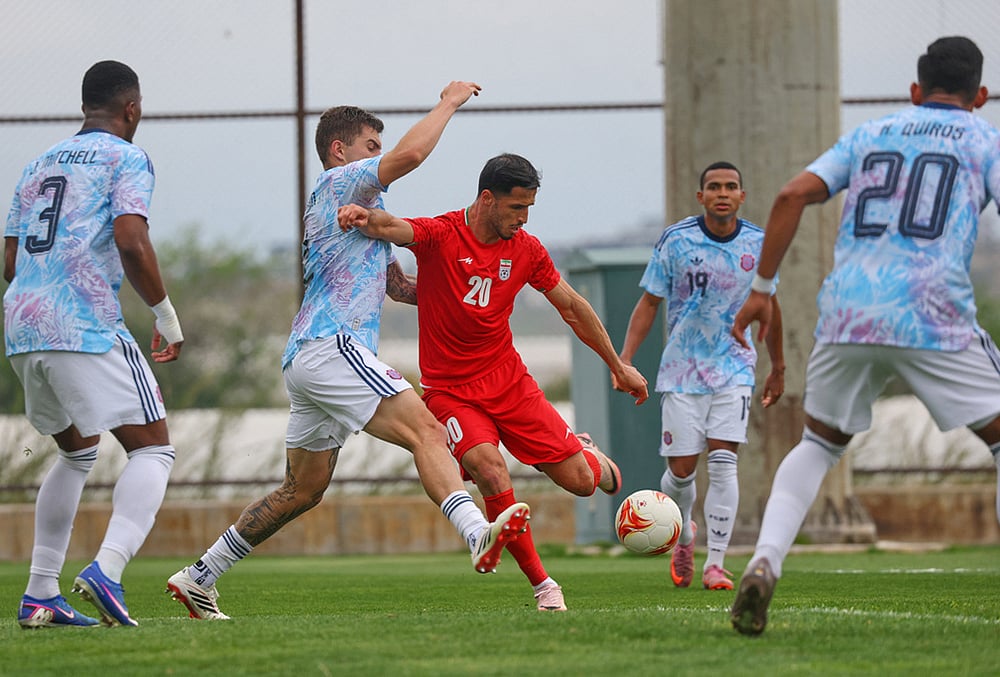 Iran vs Costa Rica Soccer International Friendly 2026 photos-Ali Alipour