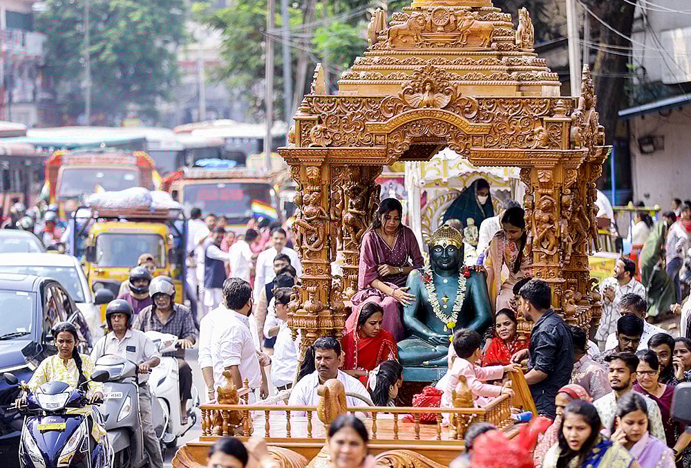 Mahavir Jayanti celebrations in Hyderabad
