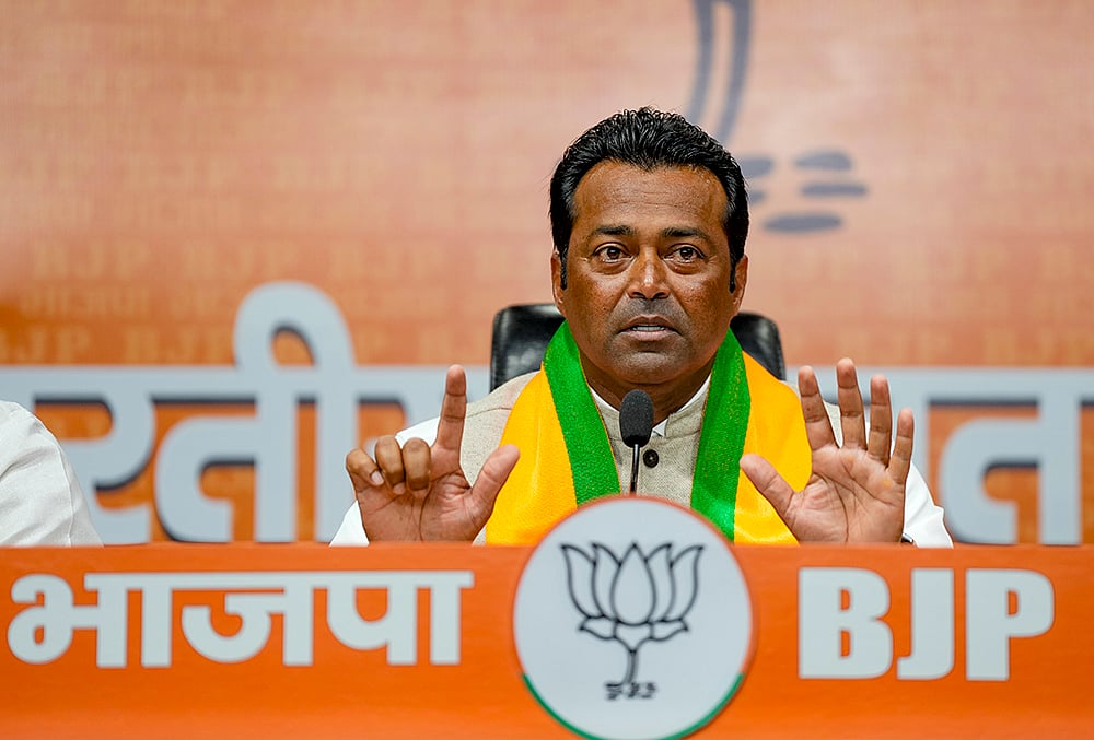Leander Paes joins BJP
